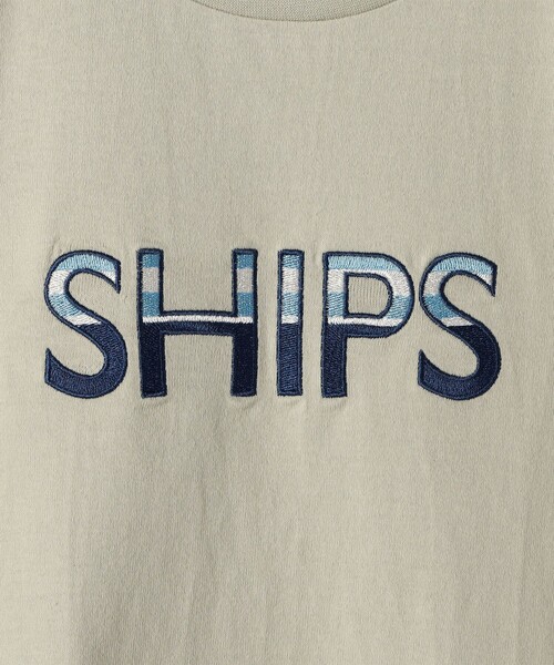SHIPS(シップス)の「SHIPS KIDS:80~90cm / SHIPS ロゴ 半袖Tシャツ(Tシャツ/カットソー・キッズ・ホワイト系/カーキ/ネイビー/ホワイト/ライトホワイト・80/90)」の10枚目の写真