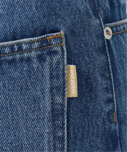 B.C STOCK(ベーセーストック)の「《追加9》ウォッシャブル / DU JOUR / デュ ジュール BARREL BAGGY JEAN(デニムパンツ・レディース・ピンク系その他/ベージュ/ネイビー/ブルー/ホワイト系その他・34/36/38)」の11枚目の写真