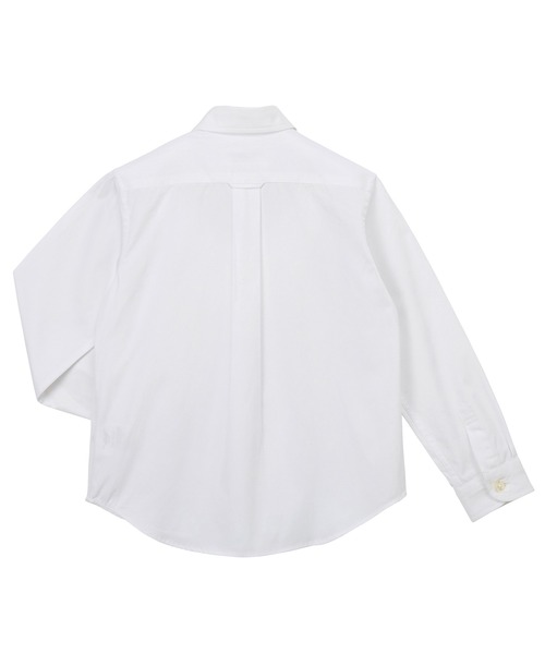 MIKI HOUSE（ミキハウス）の「【面接】ブロード素材のシャツ（シャツ/ブラウス・キッズ・ホワイト・130cm/120cm/110cm）」の2枚目の写真