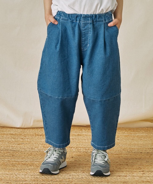FOV(フォブ)の「フォブ バルーンデニムパンツ(デニムパンツ・キッズ・ブルー/ネイビー・S/M/L/XL)」の1枚目の写真