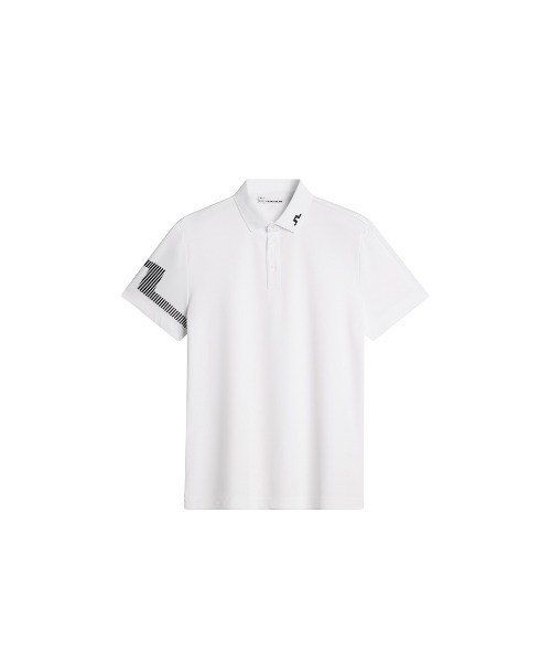 J.LINDEBERG（ジェイリンドバーグ）の「【J.LINDEBERG/GOLF】 半袖ポロシャツ  Heath Polo（ポロシャツ・メンズ・ブラック/ホワイト/ネイビー/オフホワイト・48/46/50/44）」の6枚目の写真