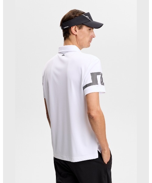 J.LINDEBERG（ジェイリンドバーグ）の「【J.LINDEBERG/GOLF】 半袖ポロシャツ  Heath Polo（ポロシャツ・メンズ・ブラック/ホワイト/ネイビー/オフホワイト・48/46/50/44）」の7枚目の写真