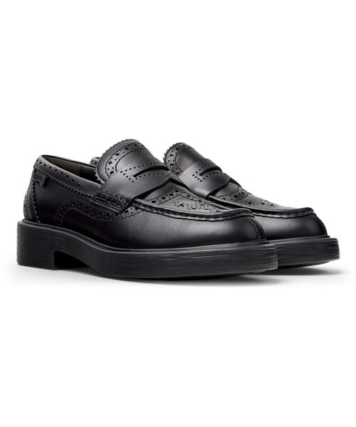 CAMPER（カンペール）の「[カンペール] TWINS / カジュアルシューズ（ドレスシューズ・レディース・ブラック・24.0cm/25.0cm/23.0cm/23.5cm/22.5cm/25.5cm/26.0cm）」の2枚目の写真