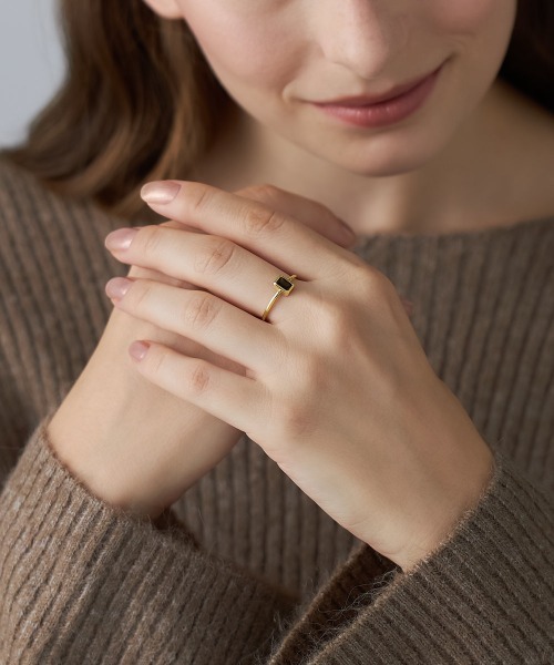 4℃（ヨンドシー）の「【The Tidal】K10イエローゴールド リング（リング・レディース・イエローゴールド・#14/#16/#12/#10/#8）」の3枚目の写真
