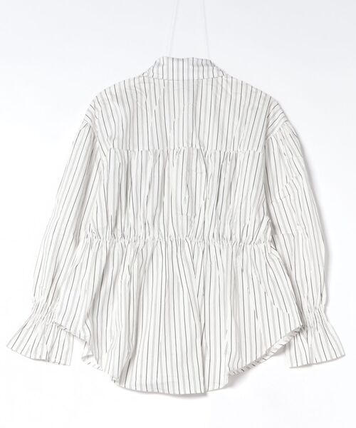 Cepica（セピカ）の「Backギャザーデニムパッチシャツ（シャツ/ブラウス・レディース・ストライプ・FREE）」の15枚目の写真