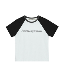 RAGLAN HALF SLEEVE TOP - WHITE