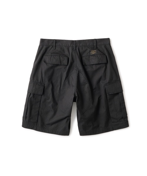 FTC(エフティーシー)の「RIPSTOP CARGO SHORT(カーゴパンツ・メンズ・その他/ブラック/アイボリー・MEDIUM/X-LARGE/LARGE/SMALL)」の4枚目の写真