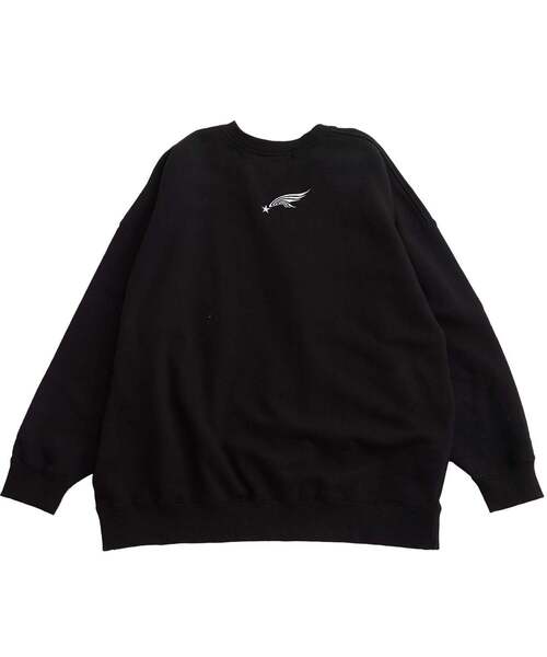 CONVERSE TOKYO(コンバーストウキョウ)の「【CLAMP】『ツバサ-RESERVoir CHRoNiCLE-』GRAPHIC SWEAT(スウェット・レディース・ブラック・FREE)」の4枚目の写真