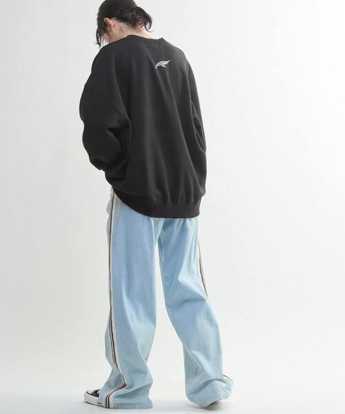 CONVERSE TOKYO(コンバーストウキョウ)の「【CLAMP】『ツバサ-RESERVoir CHRoNiCLE-』GRAPHIC SWEAT(スウェット・レディース・ブラック・FREE)」の11枚目の写真