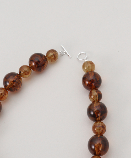 JOURNAL STANDARD（ジャーナルスタンダード）の「PARIS BAKELITENEC（ネックレス・レディース・ブラウン/オレンジ/ブラウン系その他・FREE）」の6枚目の写真