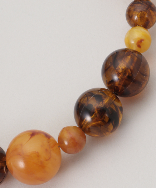 JOURNAL STANDARD（ジャーナルスタンダード）の「PARIS BAKELITENEC（ネックレス・レディース・ブラウン/オレンジ/ブラウン系その他・FREE）」の9枚目の写真