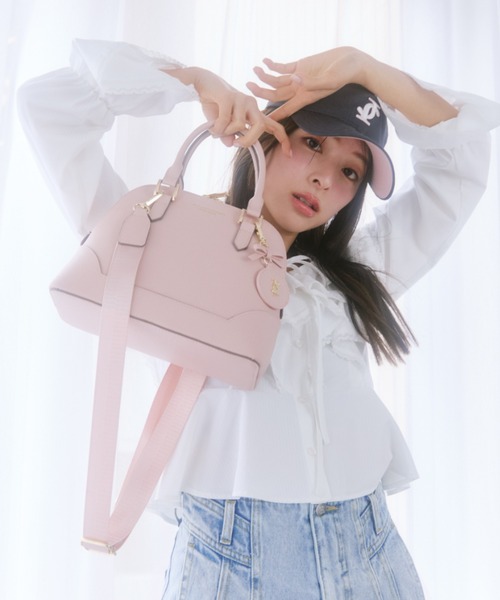JILL by JILL STUART（ジルバイジルスチュアート）の「＜ニューエラコラボ＞サクラPinkキャップ（キャップ・レディース・ネイビー/ピンク/グレー・FREE）」の10枚目の写真