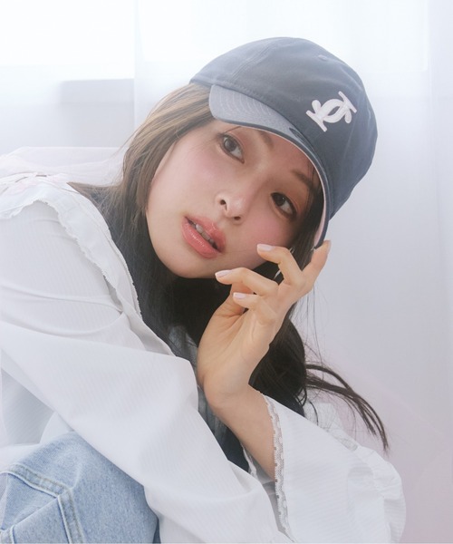 JILL by JILL STUART（ジルバイジルスチュアート）の「＜ニューエラコラボ＞サクラPinkキャップ（キャップ・レディース・ネイビー/ピンク/グレー・FREE）」の6枚目の写真