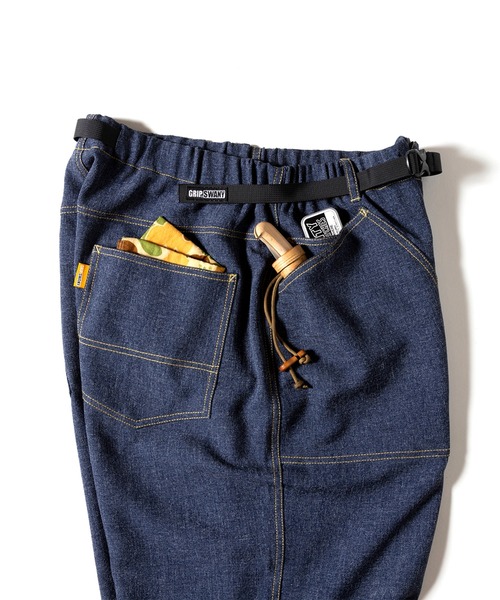 GRIP SWANY（グリップスワニー）の「【GSMP-068】 DENIM-LIKE PANTS LOOSE FIT（その他パンツ・メンズ・インディゴブルー/ライトインディゴブルー・L/XL/S/M/XXL）」の8枚目の写真