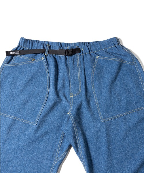 GRIP SWANY（グリップスワニー）の「【GSMP-068】 DENIM-LIKE PANTS LOOSE FIT（その他パンツ・メンズ・インディゴブルー/ライトインディゴブルー・L/XL/S/M/XXL）」の12枚目の写真