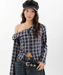 3.3 Field Trip  | 3.3 Field Trip／ワンショルチェックシャツ(シャツ/ブラウス)