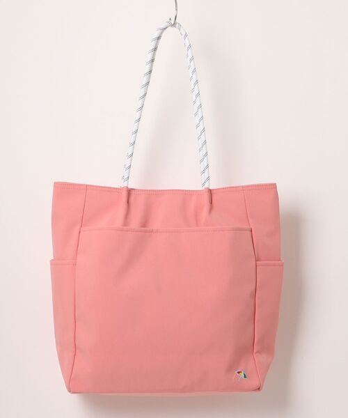 Arnold Palmer（アーノルドパーマー）の「ラージ シェア ロープトート（トートバッグ・レディース・ライトカーキ/ピンク/ブラック・F）」の9枚目の写真