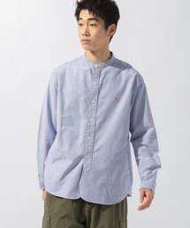 【DANTON（ダントン）】Oxford Band Collar Shirt