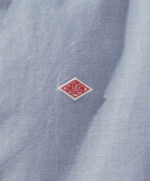 DANTON(ダントン)の「【DANTON(ダントン)】Oxford Band Collar Shirt(シャツ/ブラウス・メンズ・ホワイト/サックスブルー・MEDIUM/LARGE)」の18枚目の写真
