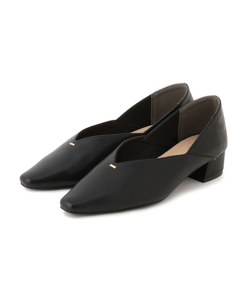 ROPE' PICNIC（ロペピクニック）の「Vカットソフトバブーシュ（パンプス・レディース・ブラック・23.0cm/23.5cm/24.0cm/24.5cm）」の9枚目の写真