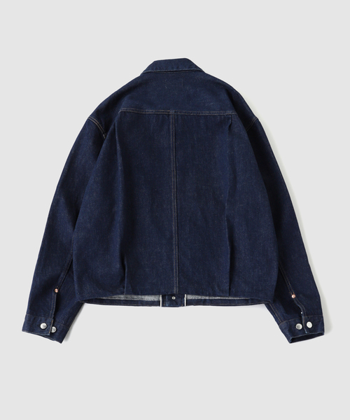 TANAKA（タナカ）の「TANAKA (タナカ) THE JEAN JACKET（デニムジャケット・メンズ・ネイビー・LARGE/MEDIUM）」の2枚目の写真