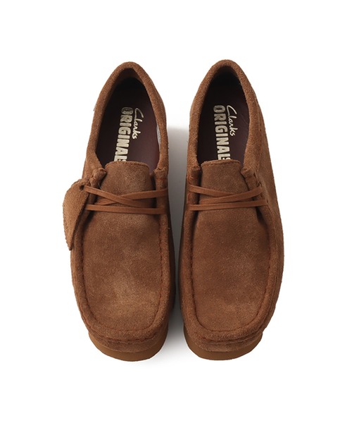 Clarks(クラークス)の「Clarks Wallabee.GTX / クラークス ワラビーGTX(ブーツ・レディース・ブラウン・23.5cm/23.0cm/25.0cm/24.5cm)」の2枚目の写真