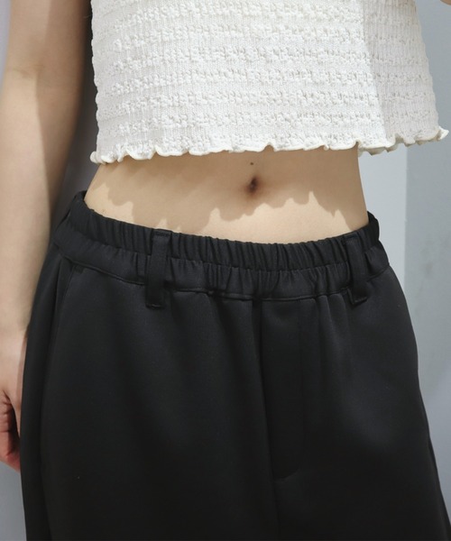 CECIL McBEE(セシルマクビー)の「ダンボールサイドカットカーゴパンツ(スウェットパンツ・レディース・グレー/ブラック・LARGE/MEDIUM)」の11枚目の写真