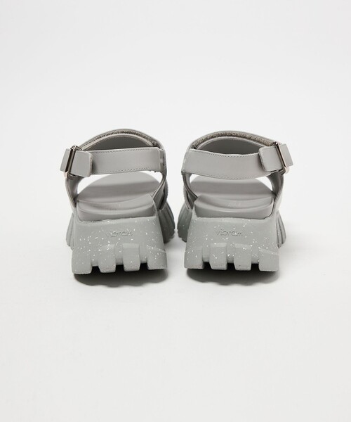 ODETTE E ODILE（オデットエオディール）の「ヴィブラムベルクロ サンダル55（サンダル・レディース・ブラック/ライトグレー・37/36/35）」の8枚目の写真