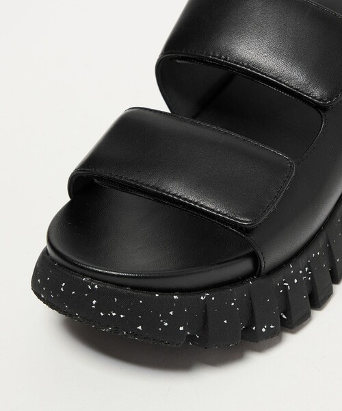 ODETTE E ODILE（オデットエオディール）の「ヴィブラムベルクロ サンダル55（サンダル・レディース・ブラック/ライトグレー・37/36/35）」の14枚目の写真