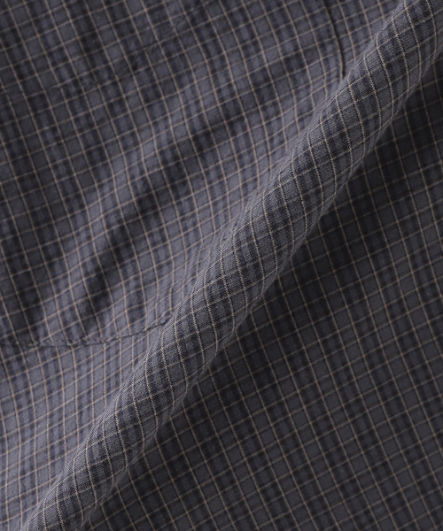 HOPE(ホープ)の「HOPE / ホープ ROOM SHIRT WARM GREY MICRO CHECK(シャツ/ブラウス・メンズ・グレー・46/44)」の3枚目の写真