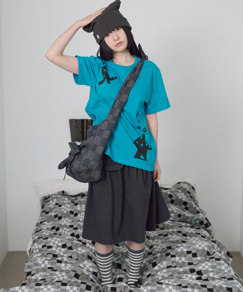 BAUF（バウフ）の「タートルハウスTシャツ [アクア]（Tシャツ/カットソー・レディース・その他・FREE）」の3枚目の写真