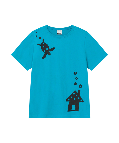 BAUF（バウフ）の「タートルハウスTシャツ [アクア]（Tシャツ/カットソー・レディース・その他・FREE）」の4枚目の写真