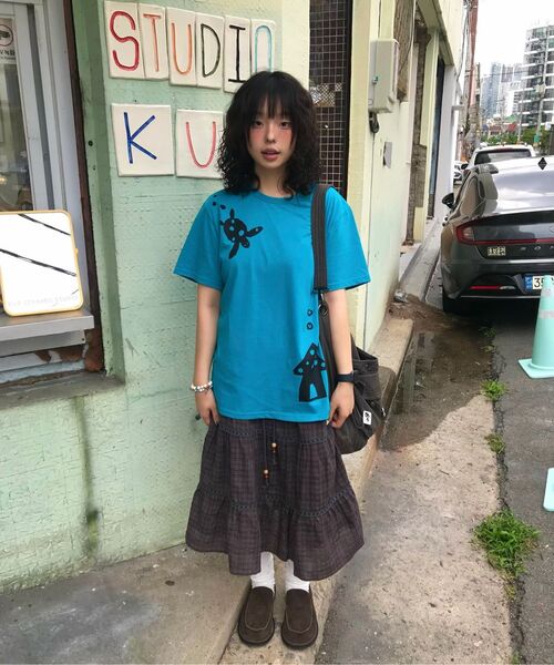 BAUF（バウフ）の「タートルハウスTシャツ [アクア]（Tシャツ/カットソー・レディース・その他・FREE）」の11枚目の写真