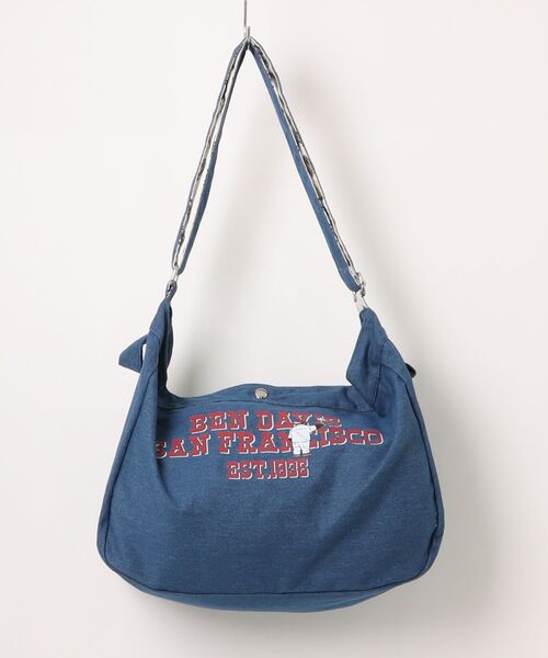 BEN DAVIS(ベンデイビス)の「NEWS PAPER BAG/ニュースペーパーバッグ(メッセンジャーバッグ・メンズ・インディゴブルー/ベージュ系その他2/ベージュ系その他3・FREE)」の20枚目の写真
