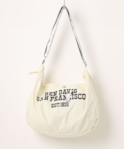 BEN DAVIS(ベンデイビス)の「NEWS PAPER BAG/ニュースペーパーバッグ(メッセンジャーバッグ・メンズ・インディゴブルー/ベージュ系その他2/ベージュ系その他3・FREE)」の21枚目の写真