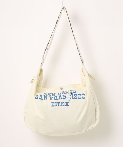 BEN DAVIS(ベンデイビス)の「NEWS PAPER BAG/ニュースペーパーバッグ(メッセンジャーバッグ・メンズ・インディゴブルー/ベージュ系その他2/ベージュ系その他3・FREE)」の22枚目の写真