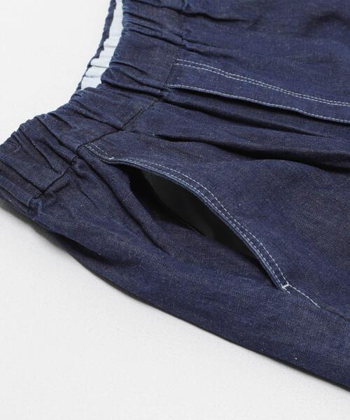 FORK&SPOON（フォークアンドスプーン）の「FORK&SPOON　綿麻デニムパンツ（デニムパンツ・レディース・ワンウォッシュ/ブルー系その他・2/1）」の10枚目の写真