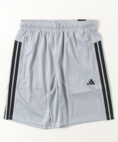 adidas（アディダス）の「アディダス adidas ワークアウト エッセンシャル ベース 3ストライプ ピケ ショート 9インチ（その他パンツ・メンズ・ライトグレー/ブラック/ダークブルー・S/M/3L/LL/L）」の4枚目の写真