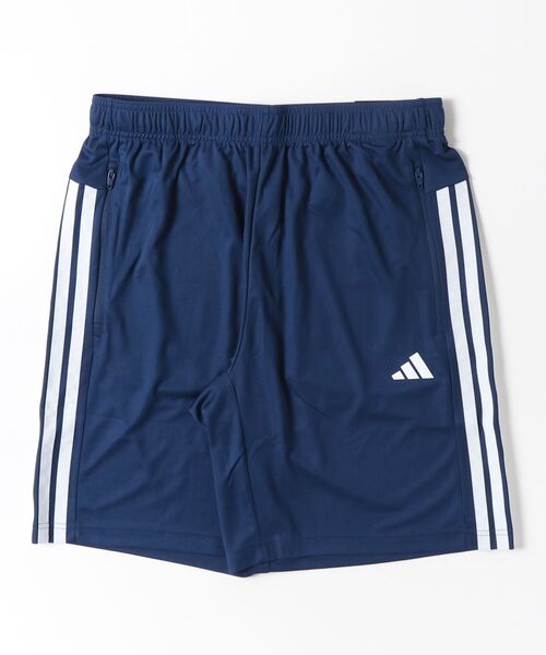 adidas（アディダス）の「アディダス adidas ワークアウト エッセンシャル ベース 3ストライプ ピケ ショート 9インチ（その他パンツ・メンズ・ライトグレー/ブラック/ダークブルー・S/M/3L/LL/L）」の6枚目の写真