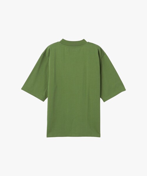 agnes b.（アニエスベー）の「メンズ 刺繍 コットン 半袖 Tシャツ "Lezard"（Tシャツ/カットソー・メンズ・グリーン系その他・2/1/3）」の2枚目の写真