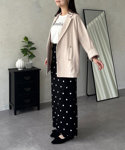 prose verse（プロズヴェール）の「金ボタンテーラードジャケット（テーラードジャケット・レディース・ピンク/ネイビー/ライトベージュ・LARGE/MEDIUM）」の20枚目の写真