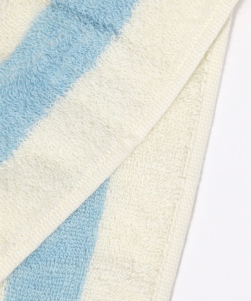 BAYFLOW（ベイフロー）の「BFフェイスタオル(太ストライプ)35×80（タオル・レディース・ネイビー/ブルー・0）」の13枚目の写真