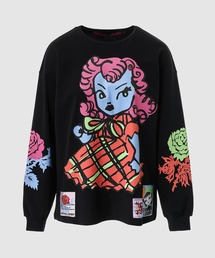 Chopova Lowena（チョポヴァ ロウェナ）の「Screen Print Oversized Jersey Top（Tシャツ/カットソー）」