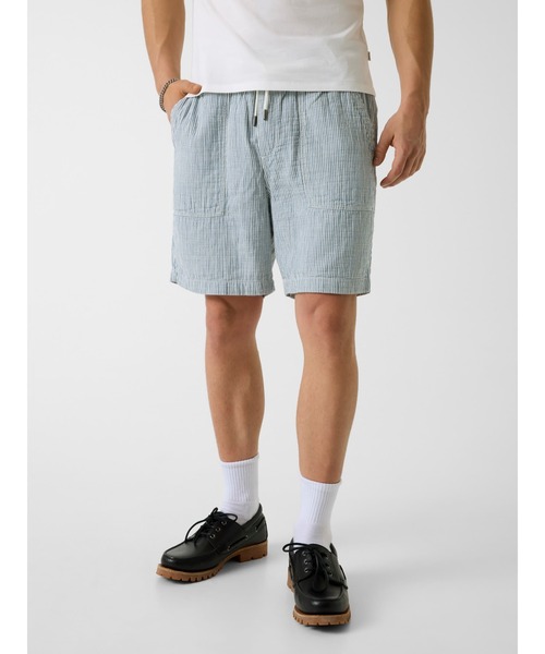 GUESS JEANS(ゲスジーンズ)の「GUESS JEANS Jogger Short ハーフパンツ ショートパンツ(その他パンツ・メンズ・カーキ/ライトブルー・32inch/30inch/29inch/28inch/31inch)」の2枚目の写真