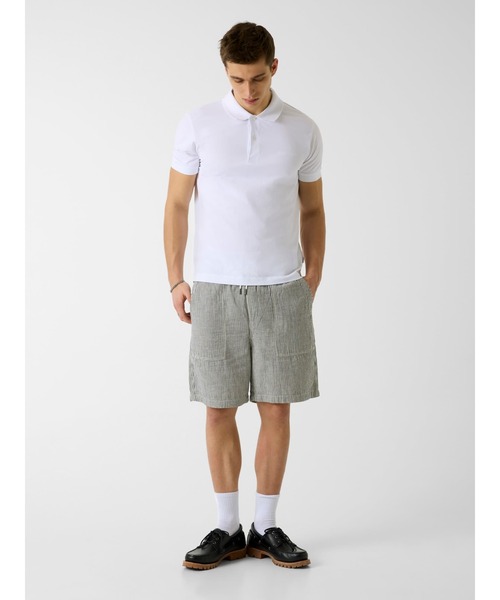 GUESS JEANS(ゲスジーンズ)の「GUESS JEANS Jogger Short ハーフパンツ ショートパンツ(その他パンツ・メンズ・カーキ/ライトブルー・32inch/30inch/29inch/28inch/31inch)」の5枚目の写真