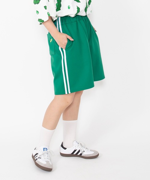 PUNYUS（プニュズ）の「フードジャージショートパンツ（その他パンツ・レディース・オレンジ/レッド/グリーン/イエロー/ホワイト/ピンク/ブルー/ブラック/サックスブルー/パープル・4/3/2/1/5）」の14枚目の写真