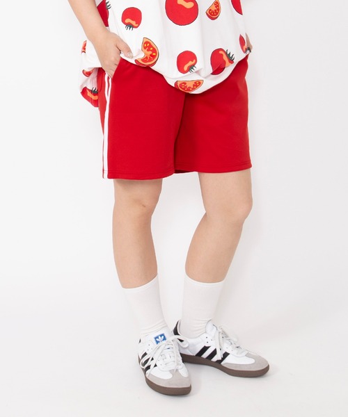 PUNYUS（プニュズ）の「フードジャージショートパンツ（その他パンツ・レディース・オレンジ/レッド/グリーン/イエロー/ホワイト/ピンク/ブルー/ブラック/サックスブルー/パープル・4/3/2/1/5）」の18枚目の写真