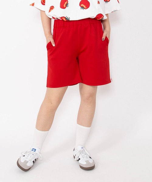 PUNYUS（プニュズ）の「フードジャージショートパンツ（その他パンツ・レディース・オレンジ/レッド/グリーン/イエロー/ホワイト/ピンク/ブルー/ブラック/サックスブルー/パープル・4/3/2/1/5）」の22枚目の写真