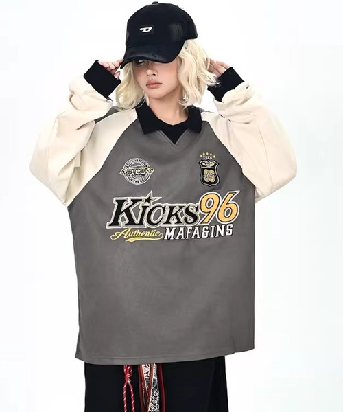 mushwear(マッシュウェア)の「ヴィンテージロゴシャツ(その他トップス・メンズ・グレー/イエロー・MEDIUM/LARGE/X-LARGE)」の3枚目の写真