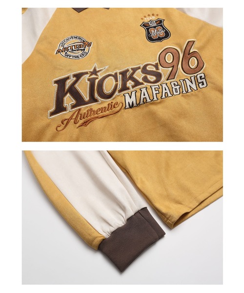 mushwear(マッシュウェア)の「ヴィンテージロゴシャツ(その他トップス・メンズ・グレー/イエロー・MEDIUM/LARGE/X-LARGE)」の8枚目の写真